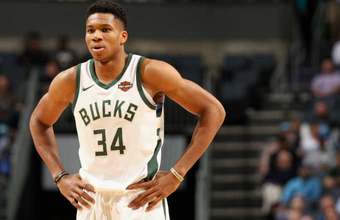 Giannis Antetokounmpo.