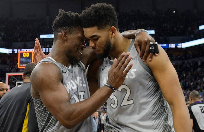 Jimmy Butler, Karl Anthony Towns