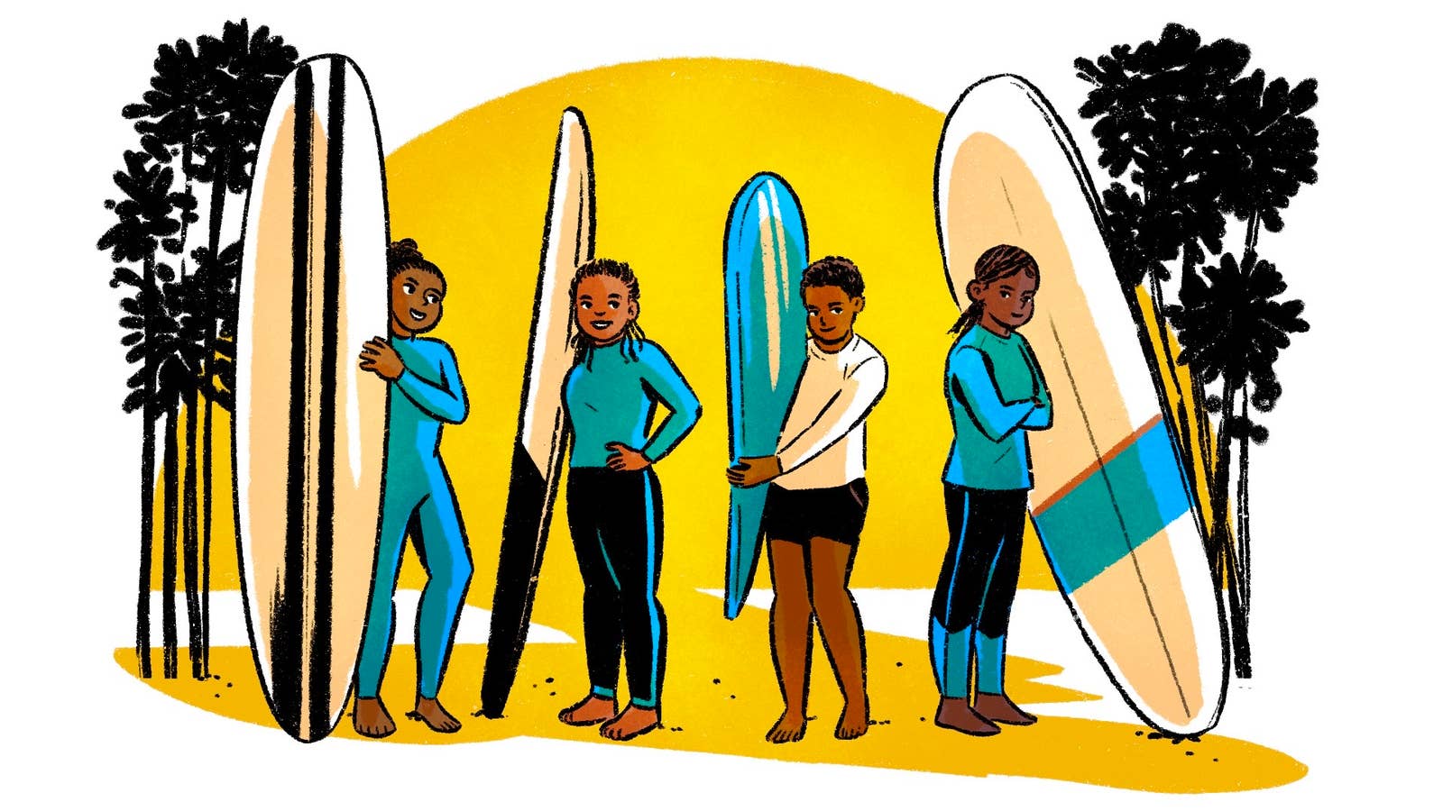 Hurley Partners with Black Girls Surf