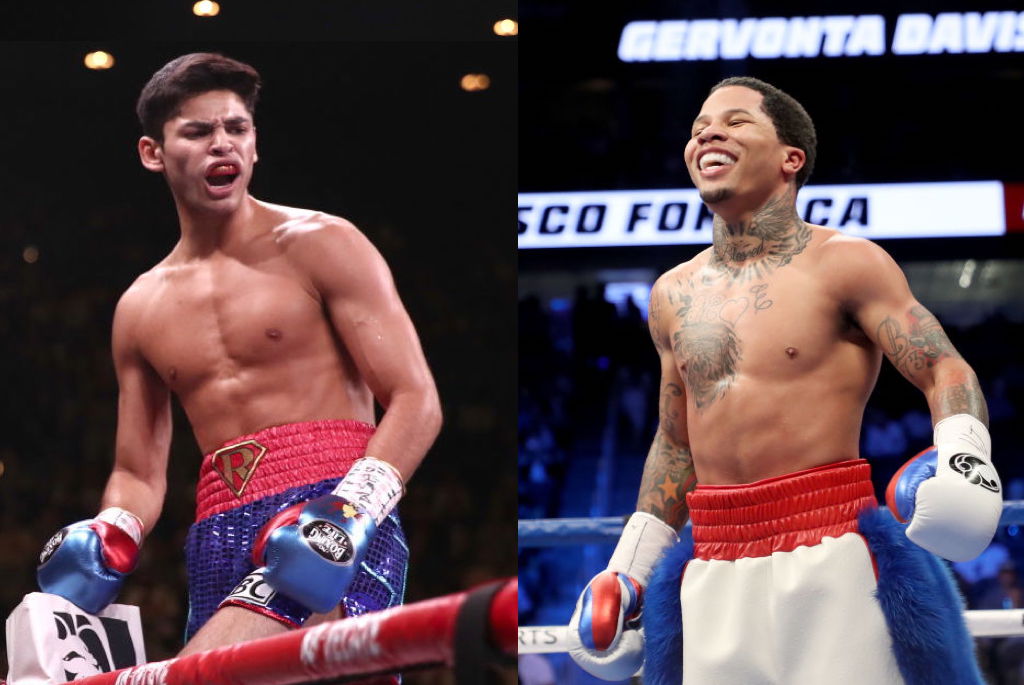 Ryan Garcia Gervonta Davis 2020 Getty