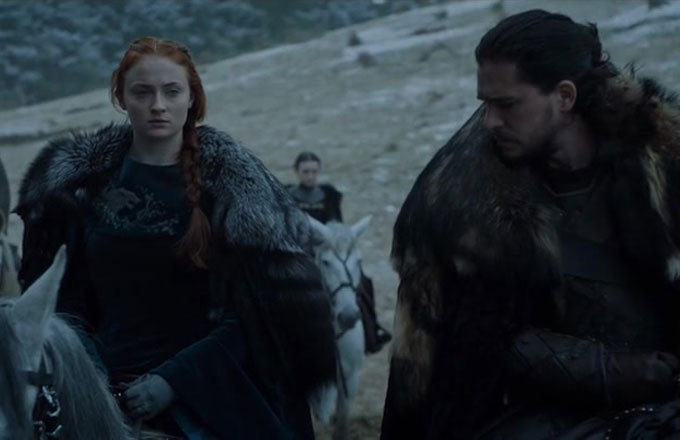 Jon Snow Sansa Stark