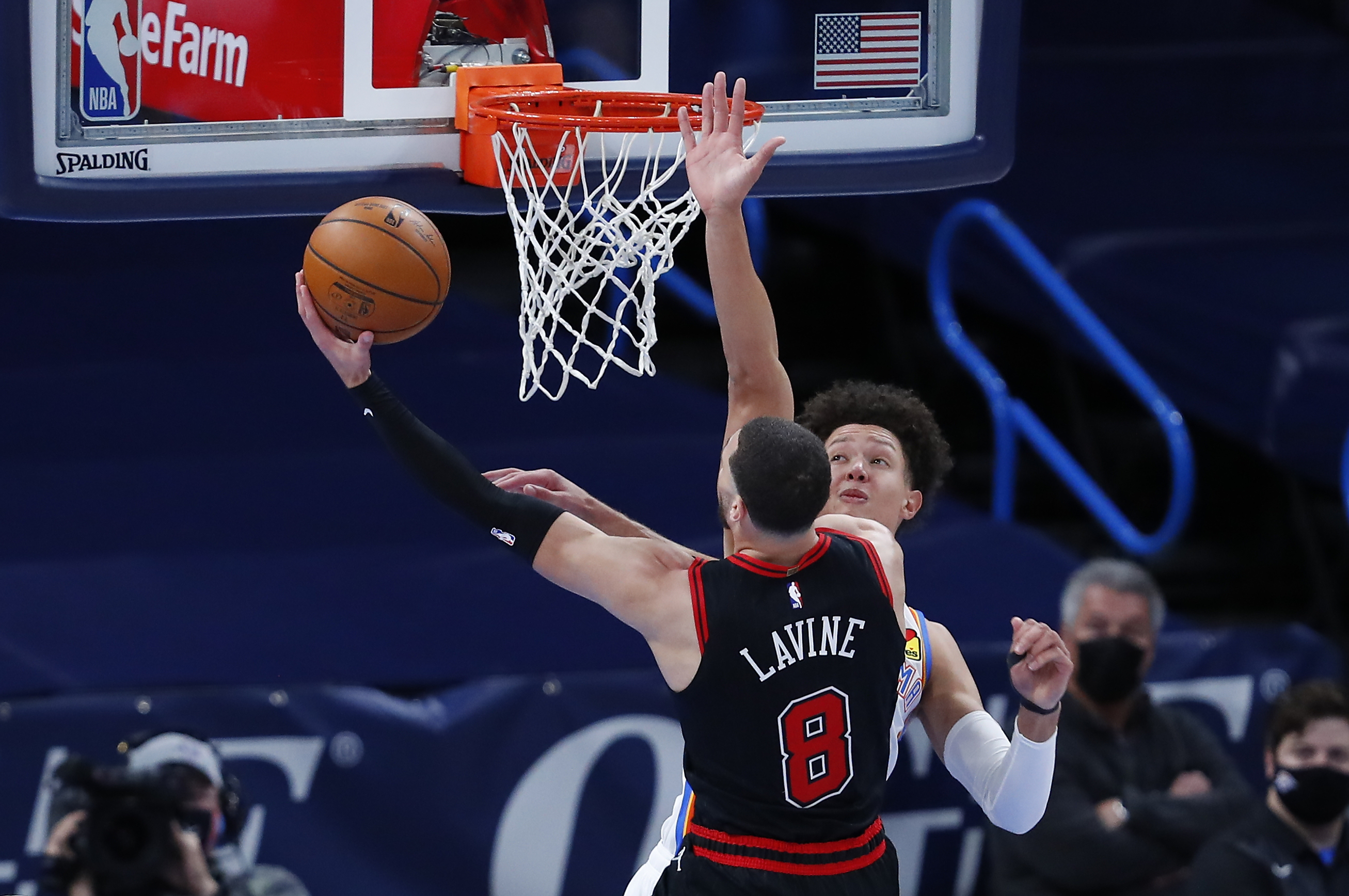 Zach LaVine Bulls Thunder 2021