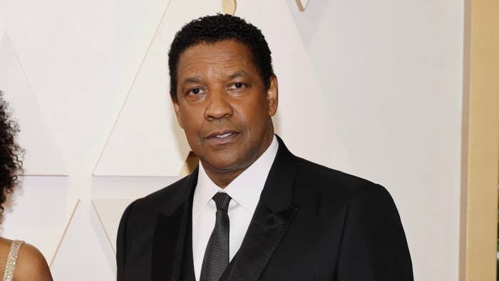 Denzel Washington attends the 94th Annual Academy Awards