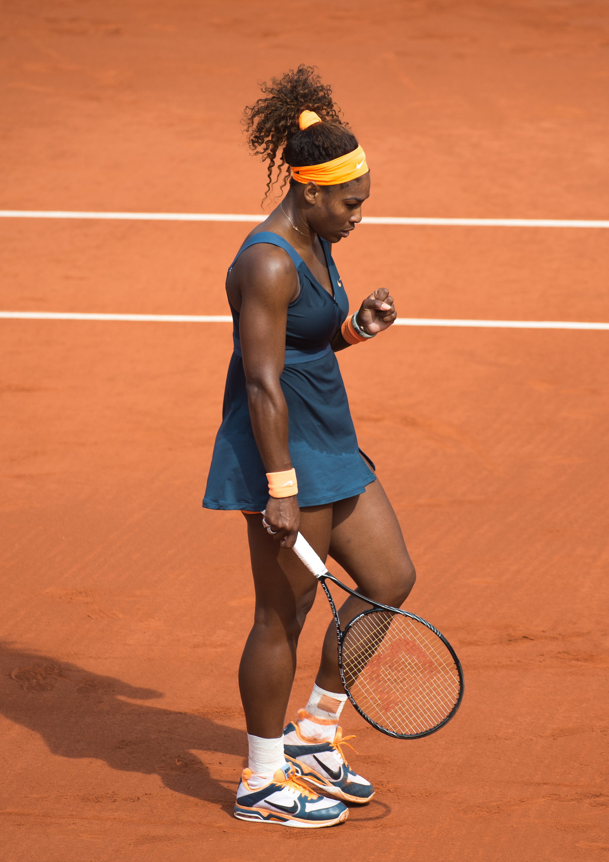 Serena Williams Wins the 2013 French Open in the Nike Air Max Mirabella 3