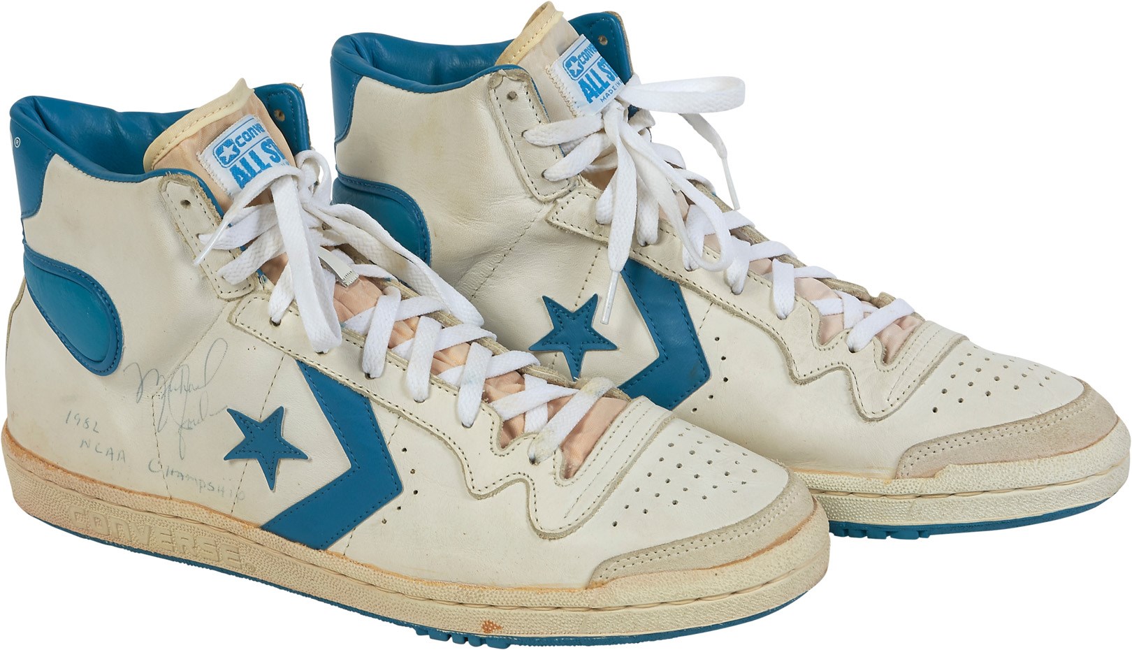 Michael Jordan s Game Worn 1982 College Sneakers Up for Auction