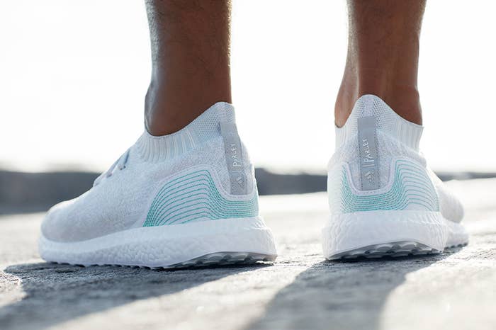 Parley Adidas Ultra Boost Uncaged On Feet
