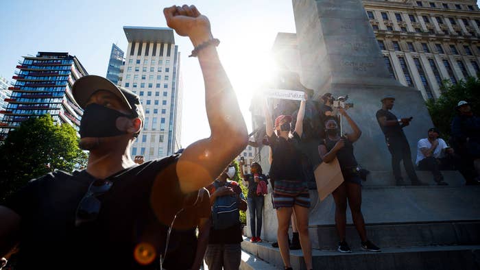 canada protest blm