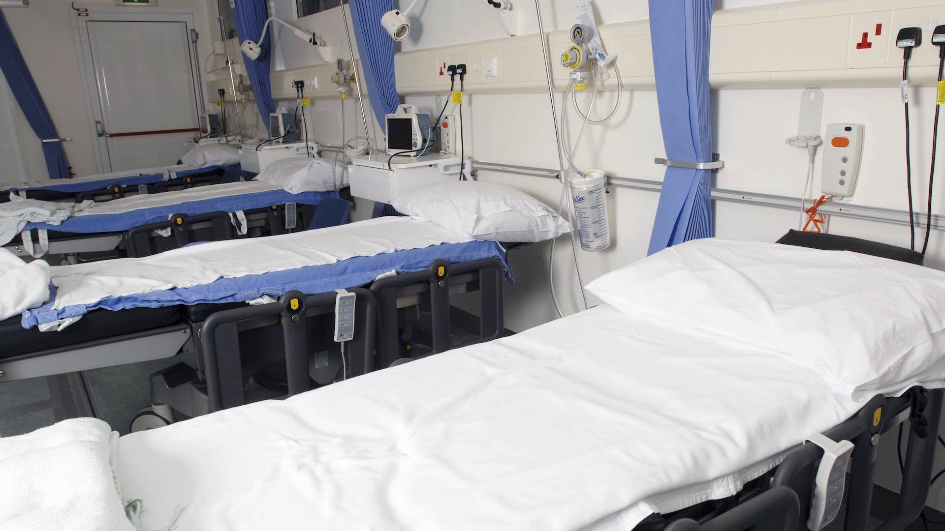 Photograph of a room in a hospital