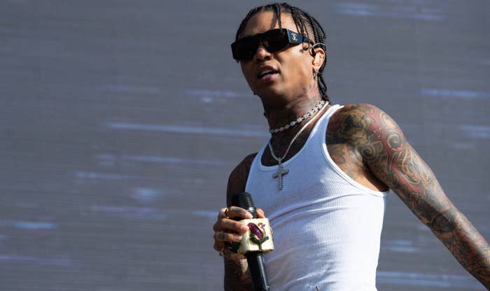 Swae Lee performs at 2021 Wireless Festival
