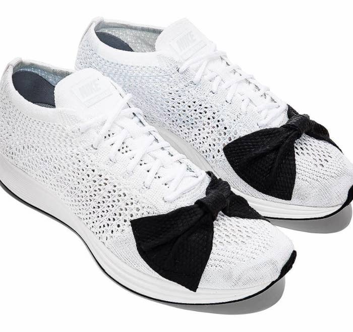 Comme des Garcons Nike Flyknit Racer Bow Tie