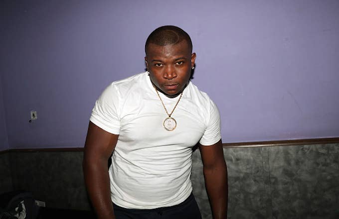 O.T. Genasis backstage at Highline Ballroom