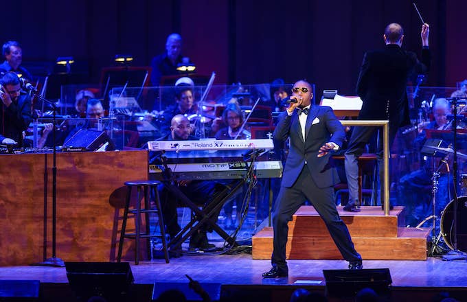 Rapper Nas performs his classic debut album &#x27;Illmatic&#x27; at the Kennedy Center.