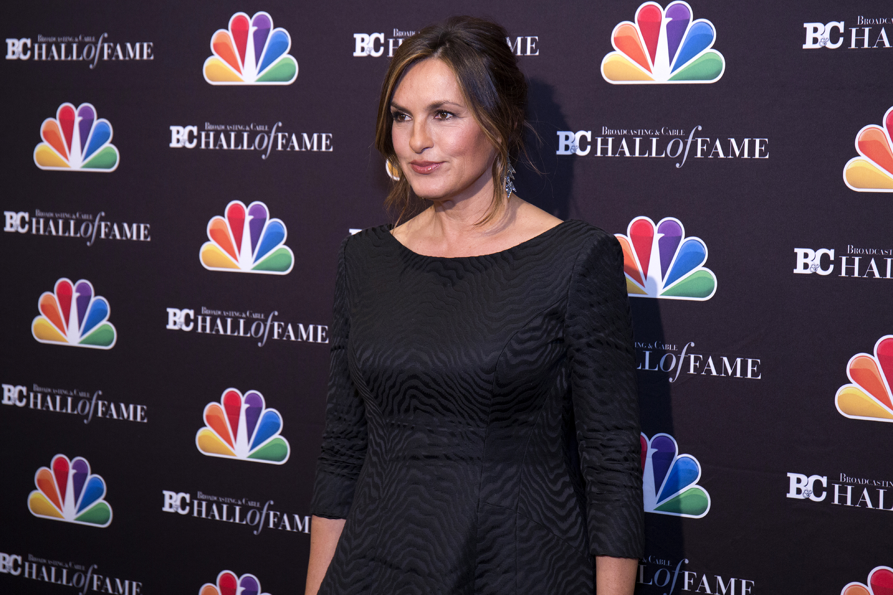 This is a photo of TV actress Mariska Hargitay.