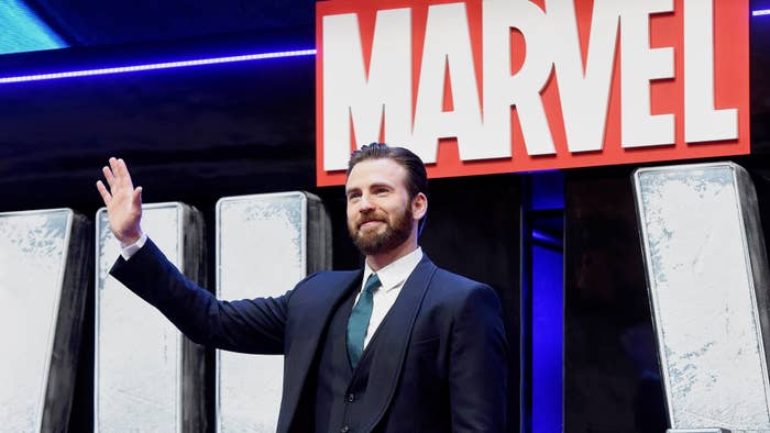 Chris Evans arrives for the European film premiere of &quot;Captain America: Civil War&quot;