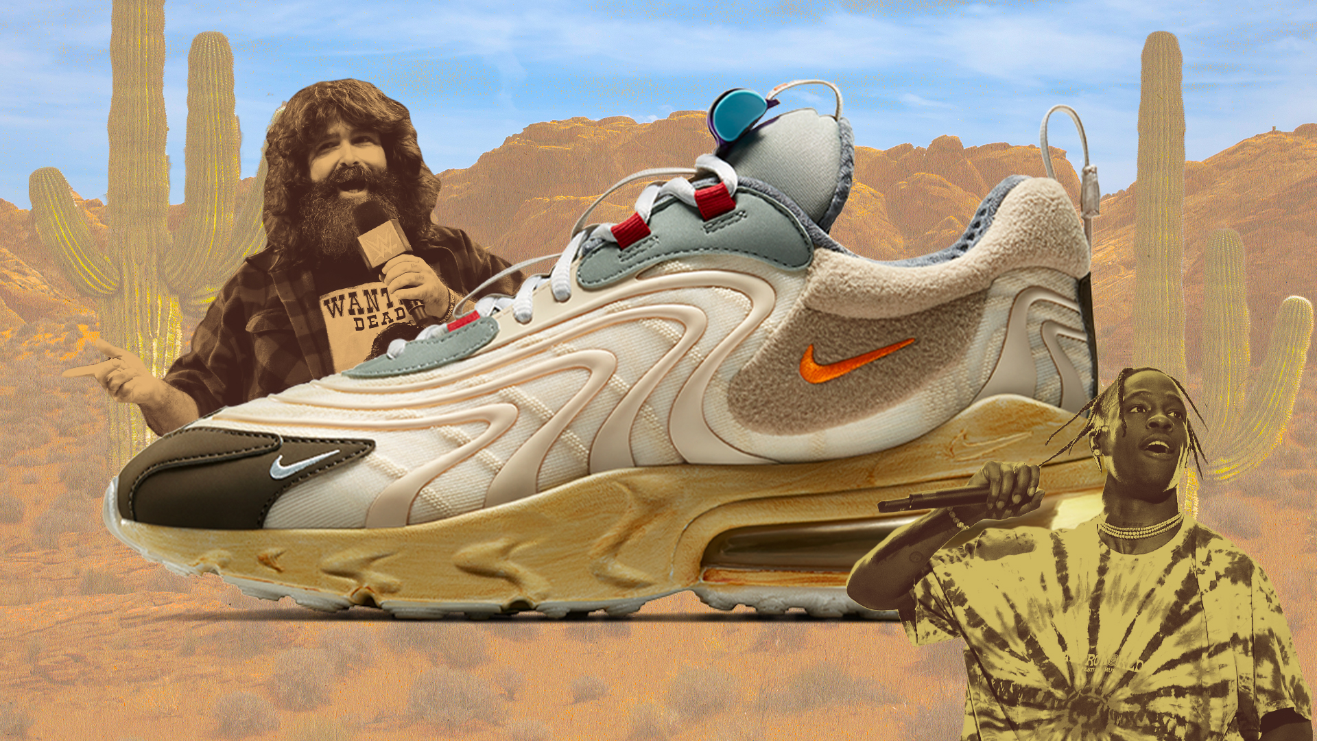 WWE Icon Mick Foley Talks Travis Scott s Cactus Jack Nikes Complex