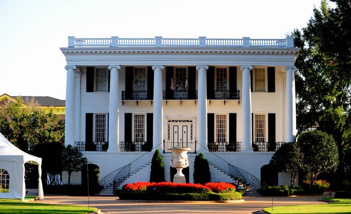 Sorority house at the University of Alabama