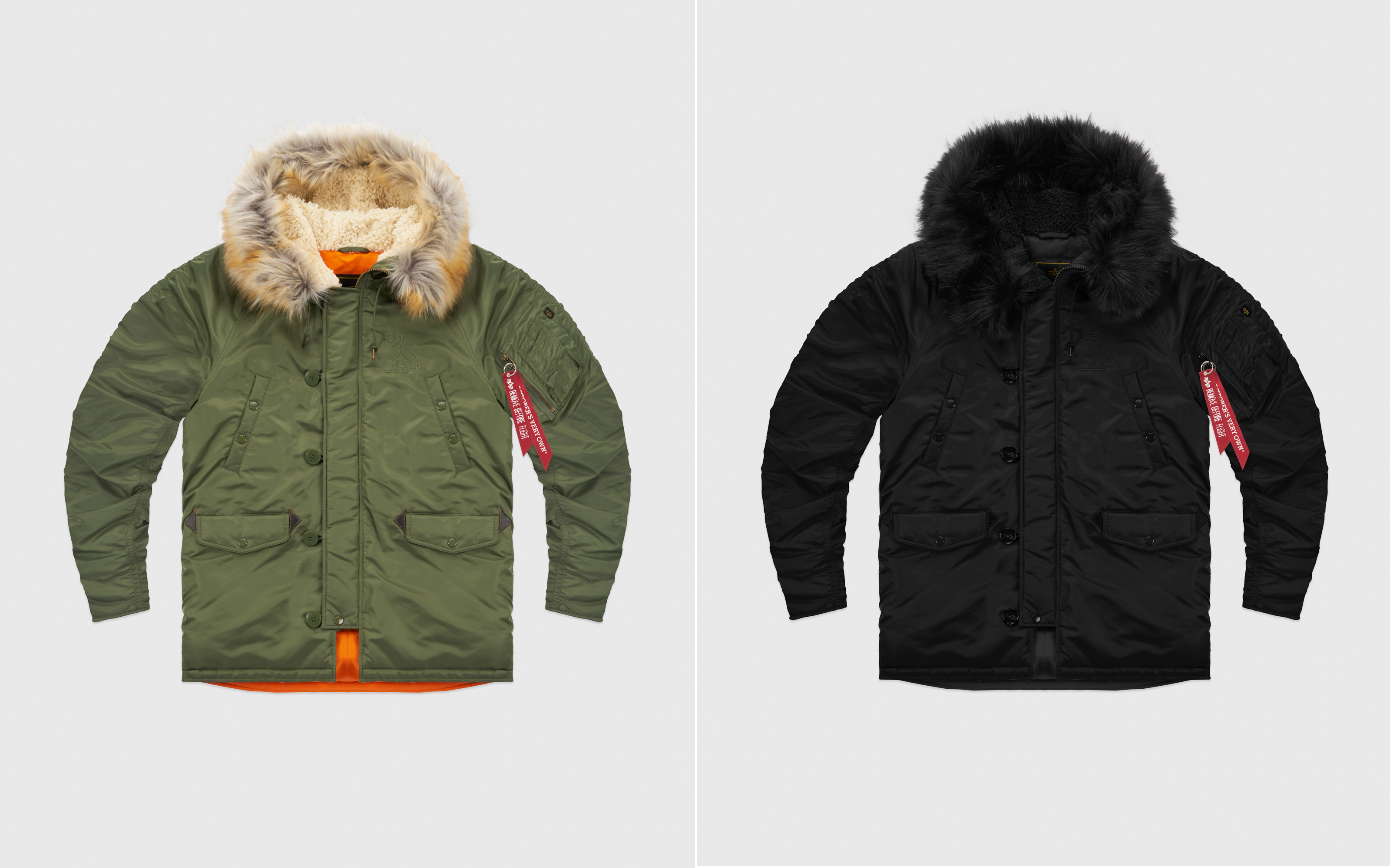 OVO and Alpha Industries Just Released a Special Edition N-3B 