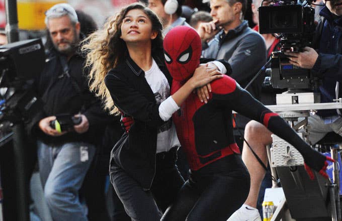 A scene from &#x27;Spider Man: Far From Home&#x27;