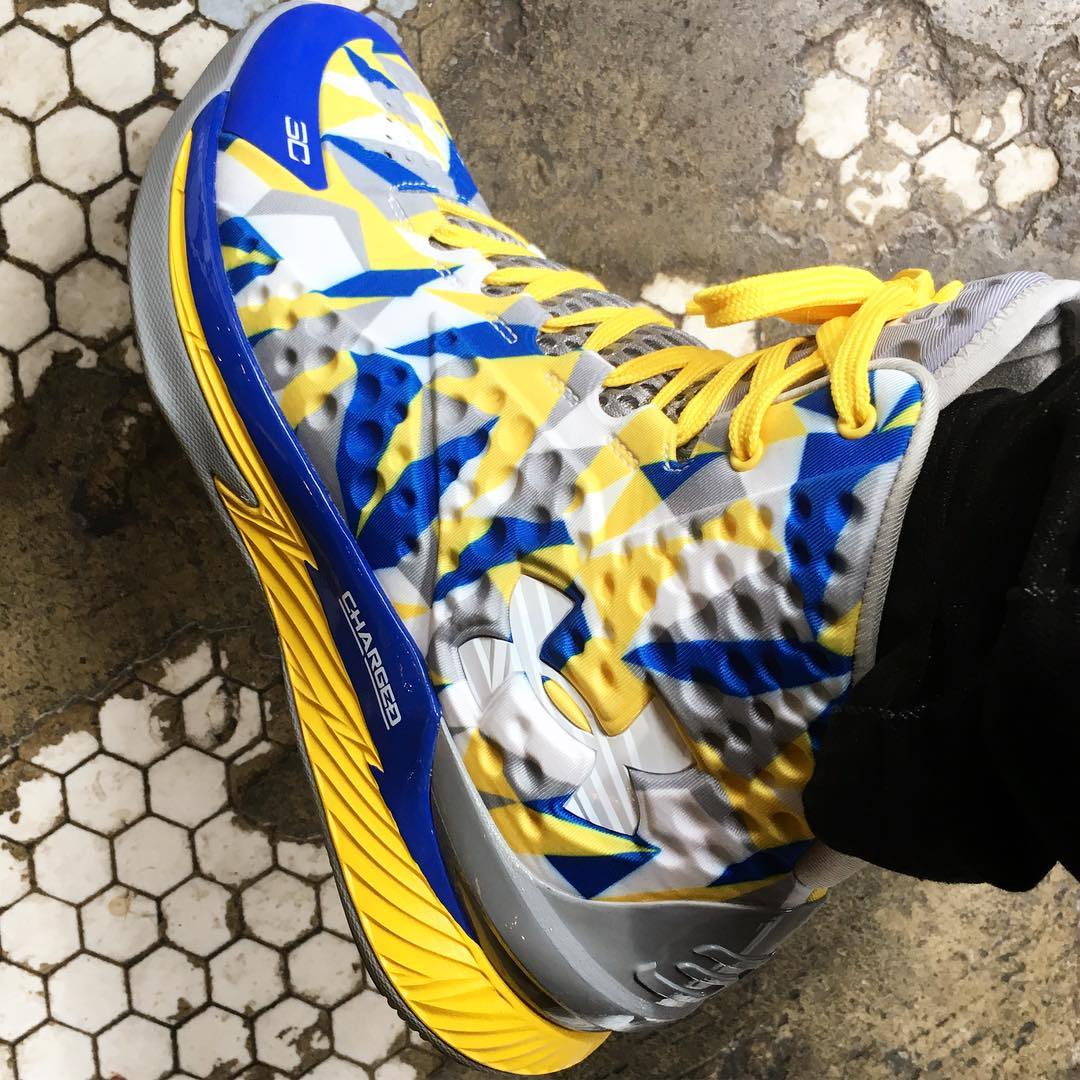 Under Armour Icon Curry 1 Designs Warriors Art