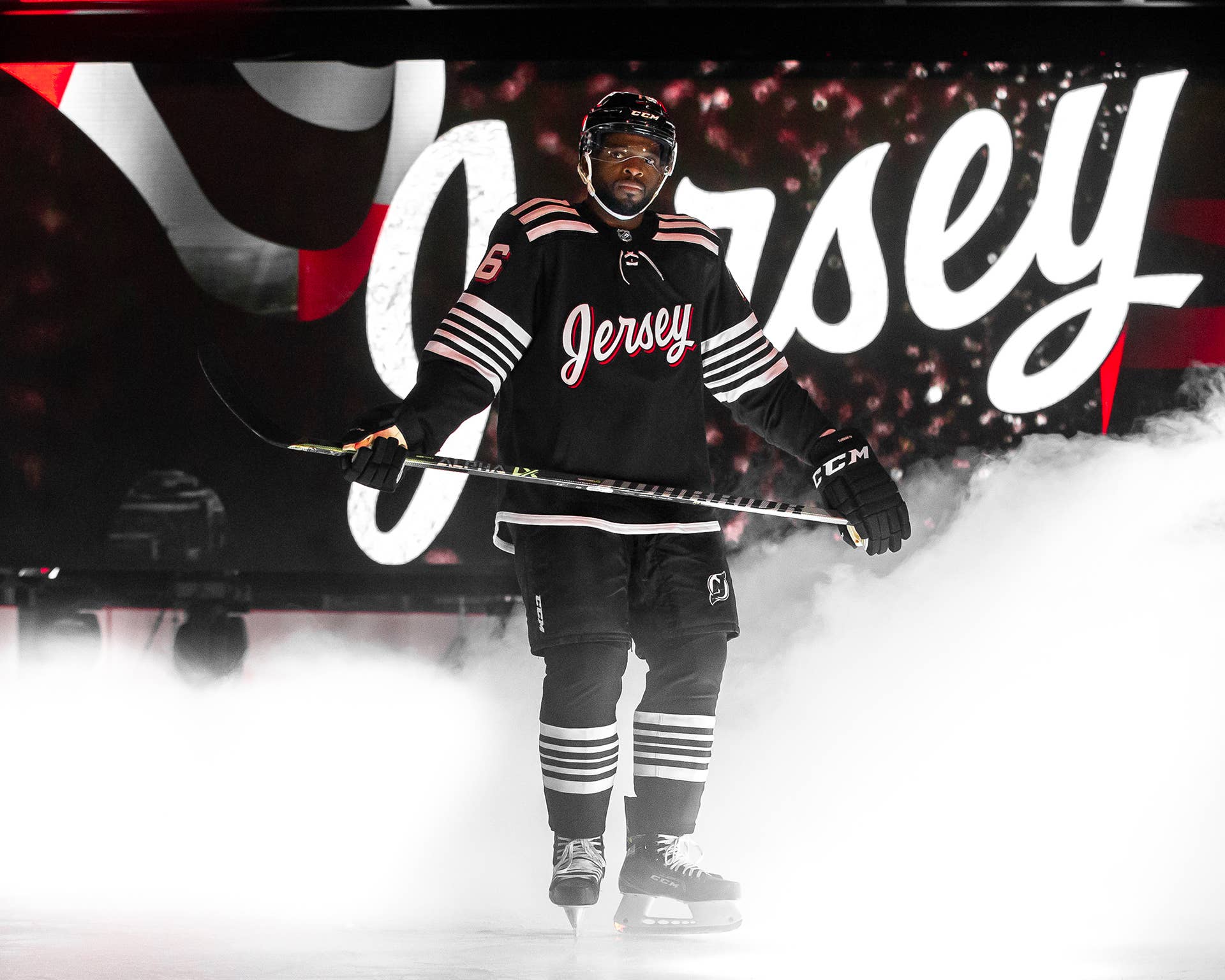 PK Subban in New Jersey Devils' new third jersey