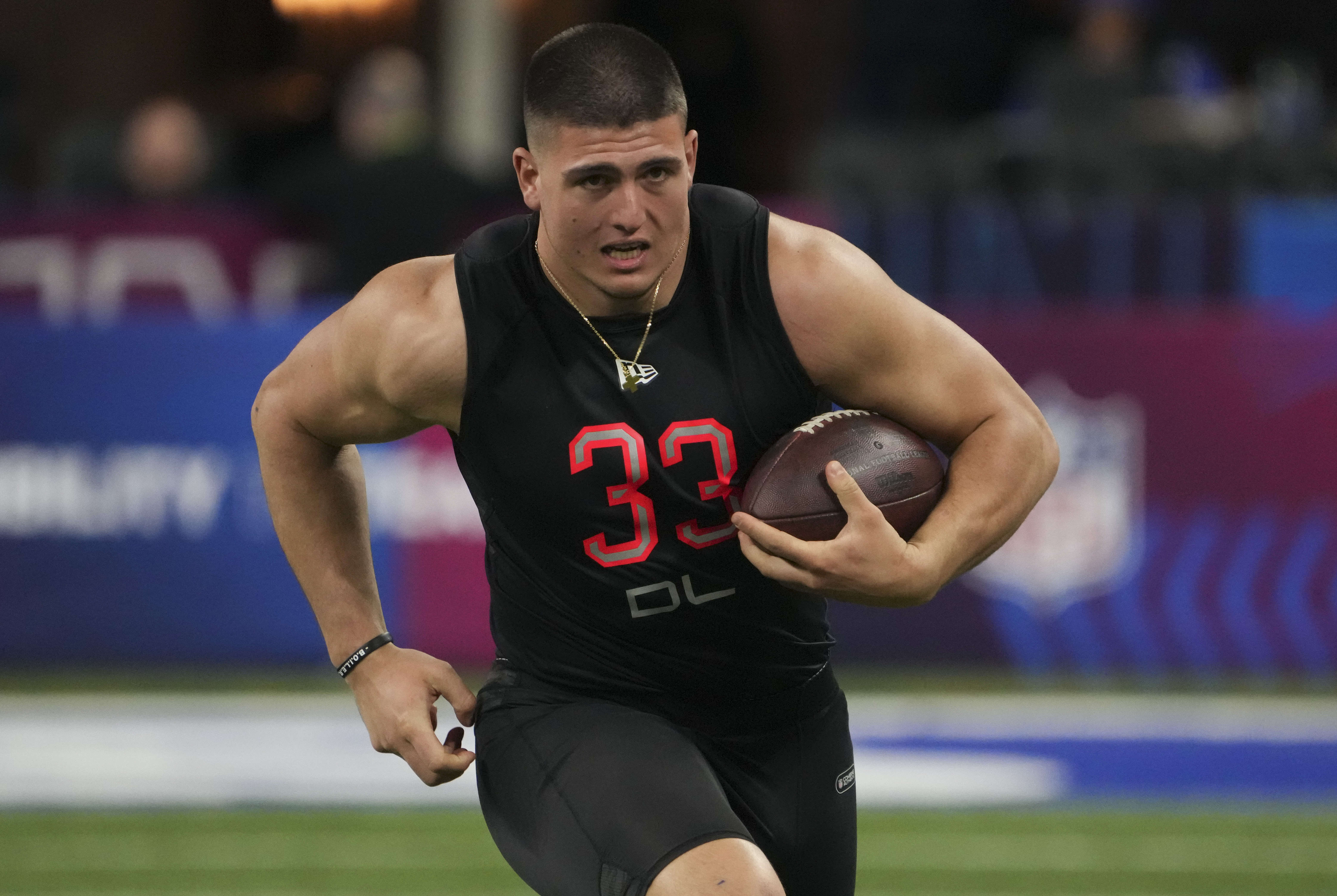 George Karlaftis NFL Combine 2022