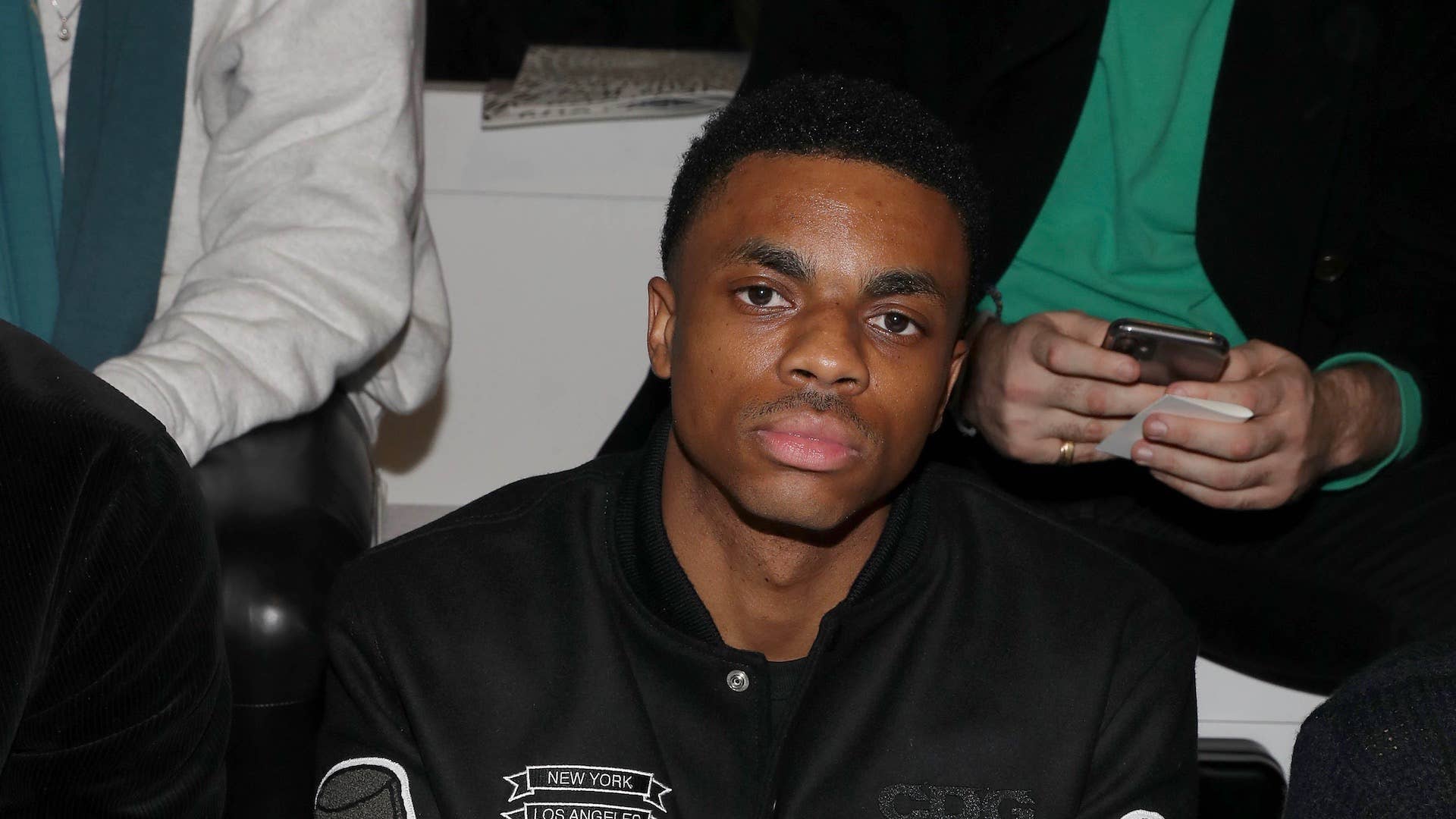 Recording artist Vince Staples attends the 2020 Tokyo Olympic collection fashion show