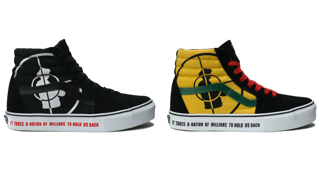 Public Enemy Vans Sk8 Hi, 2006