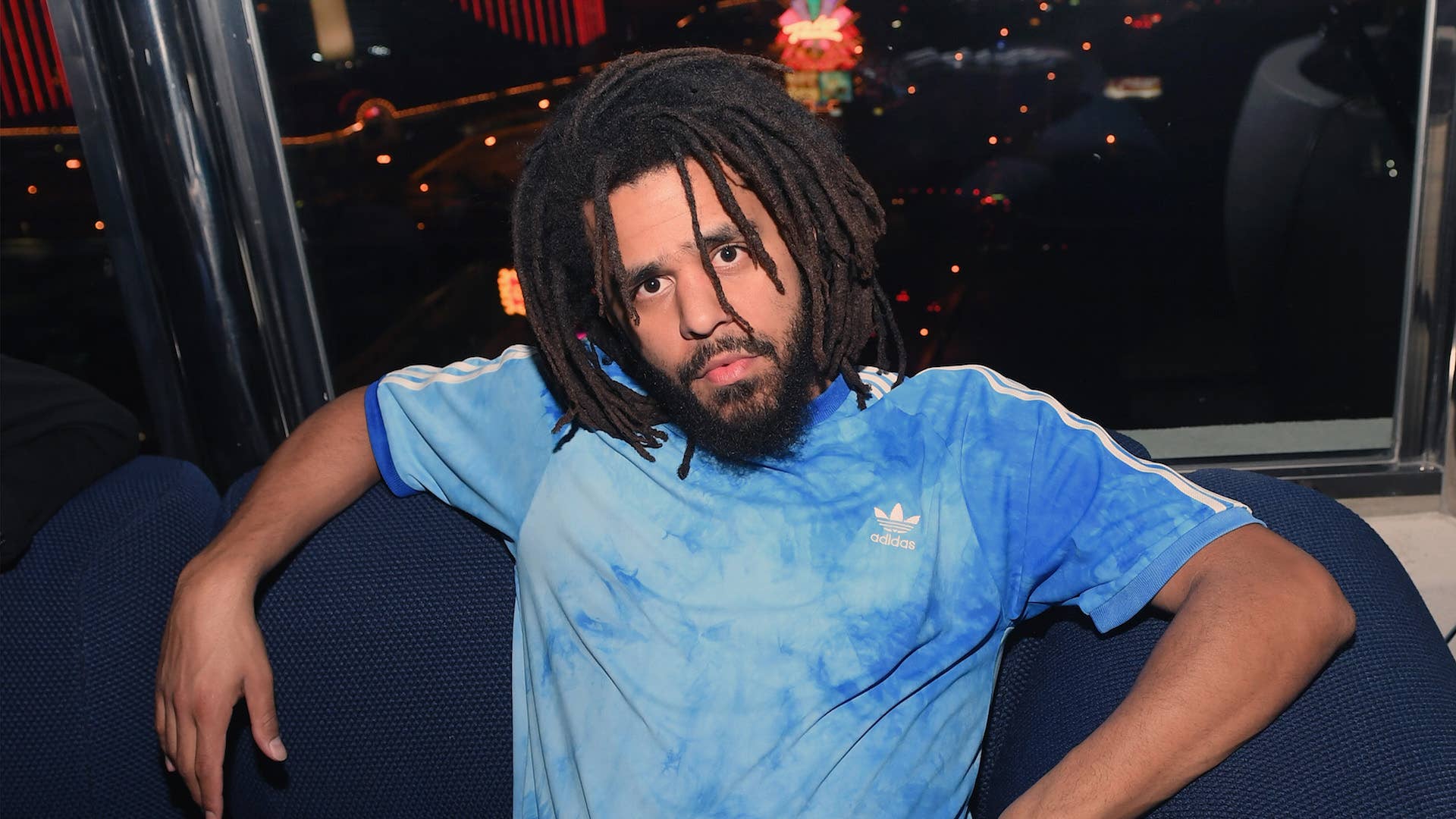 Recording artist J. Cole attends the Apex Social Club at Palms Casino Resort