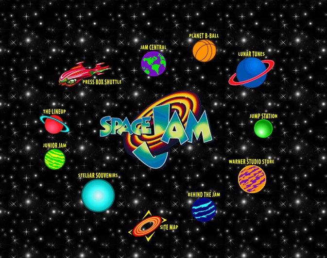 Space Jam Website