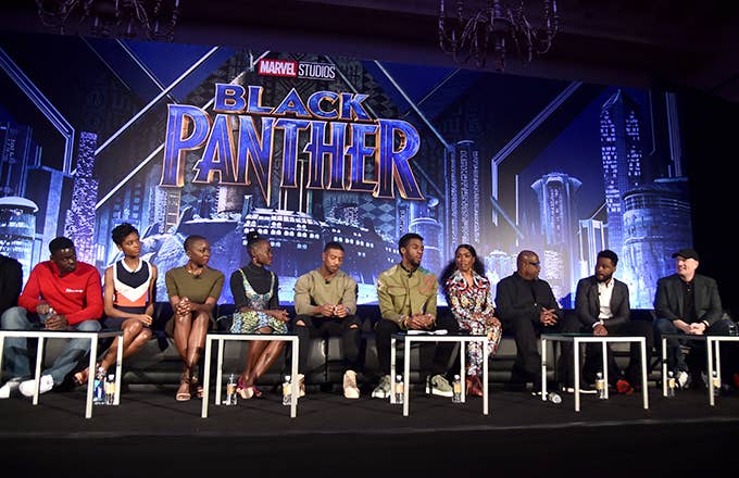 Black Panther cast.