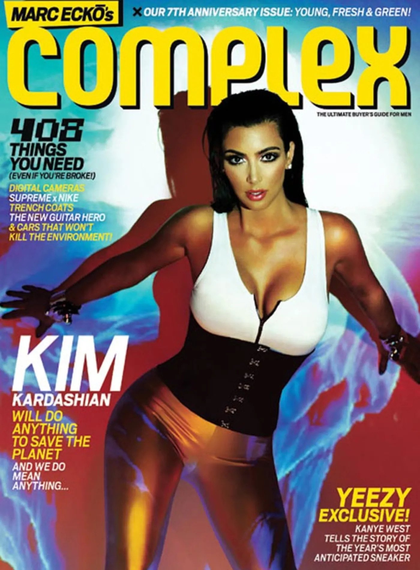 Kim Kardashian April/May 2009 Complex cover