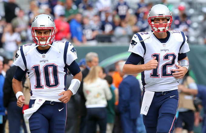 Jimmy Garoppolo: Tom Brady taught me to 'be the eye of the storm