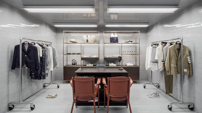 A look at a new Thom Browne space