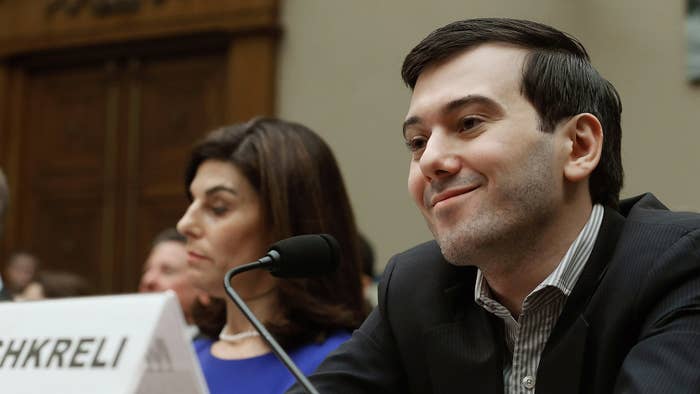 Martin Shkreli, former CEO of Turing Pharmaceuticals LLC