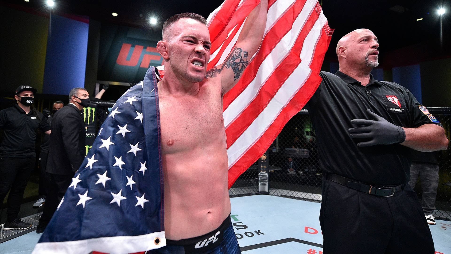 This is a photo of Colby Covington.