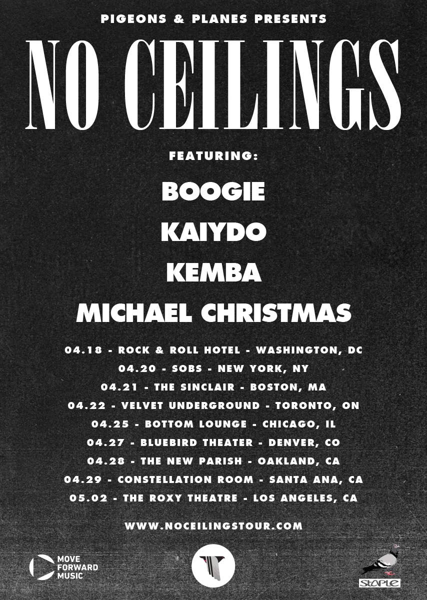 no ceilings tour