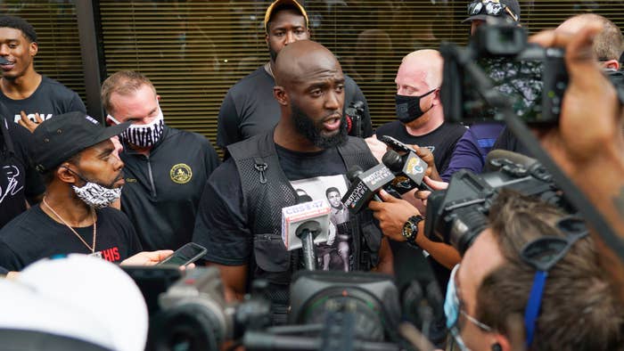 Leonard Fournette Protest June 2020