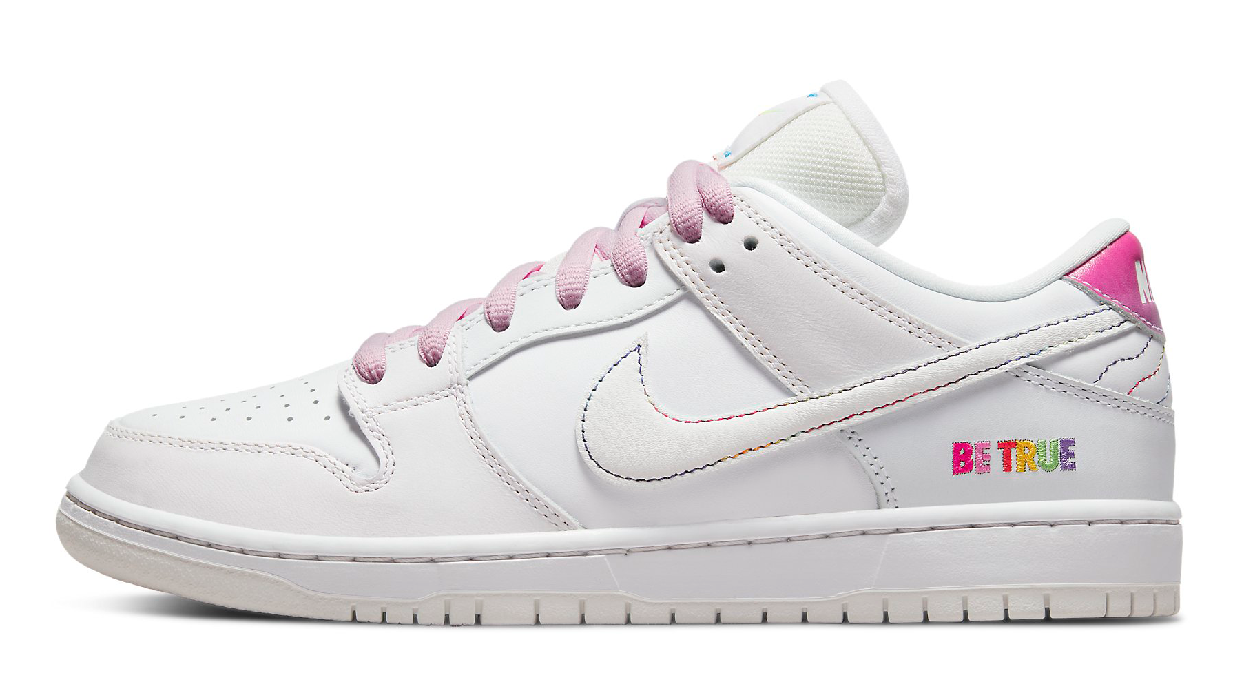 Nike SB Dunk Low Be True DR4876 100 Lateral
