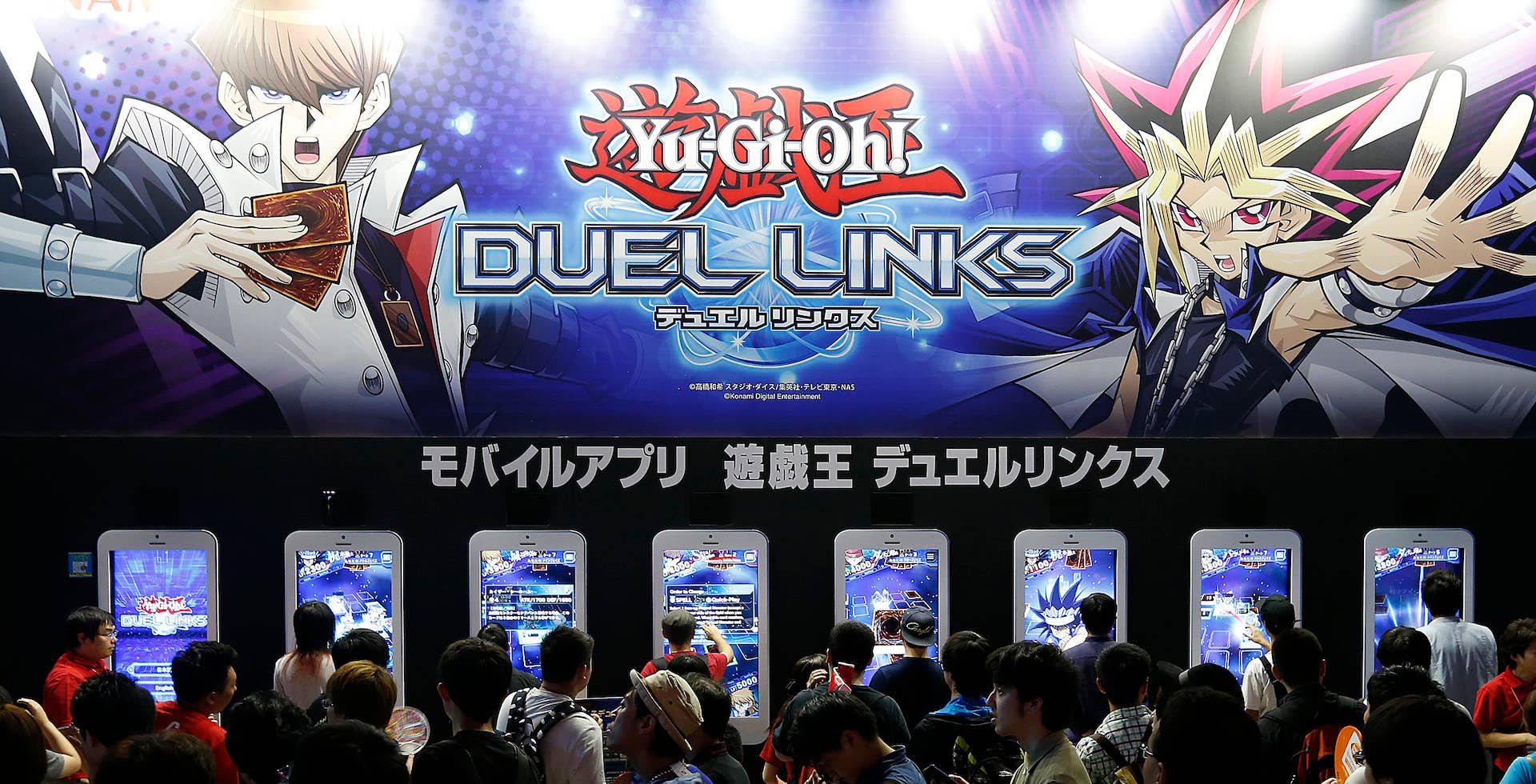 'Yu-Gi-Oh!' booth at Tokyo Game Show 2016