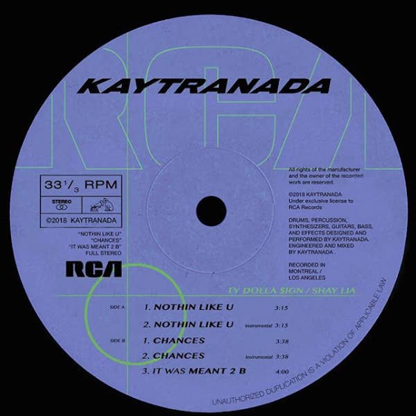 Kaytranada 'Nothin Like U / Chances'