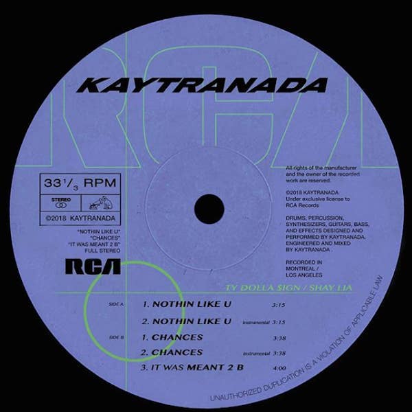 Kaytranada &#x27;Nothin Like U / Chances&#x27;