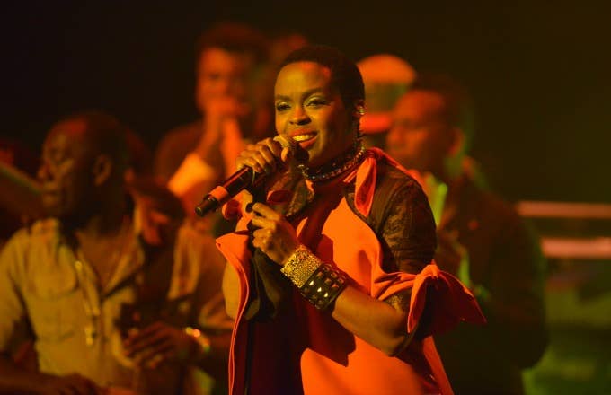 Lauryn Hill performs during a recent concert in Miami.