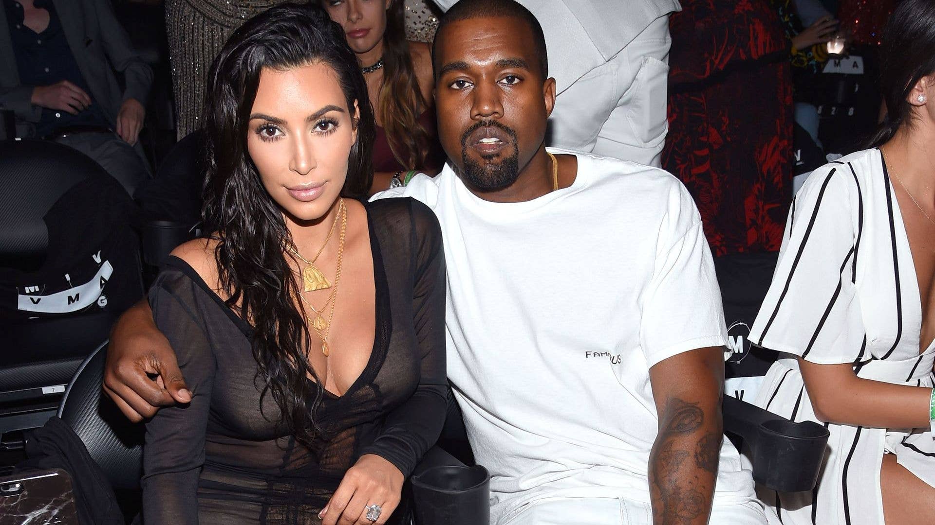 Kanye West and Kim Kardashian in 2015