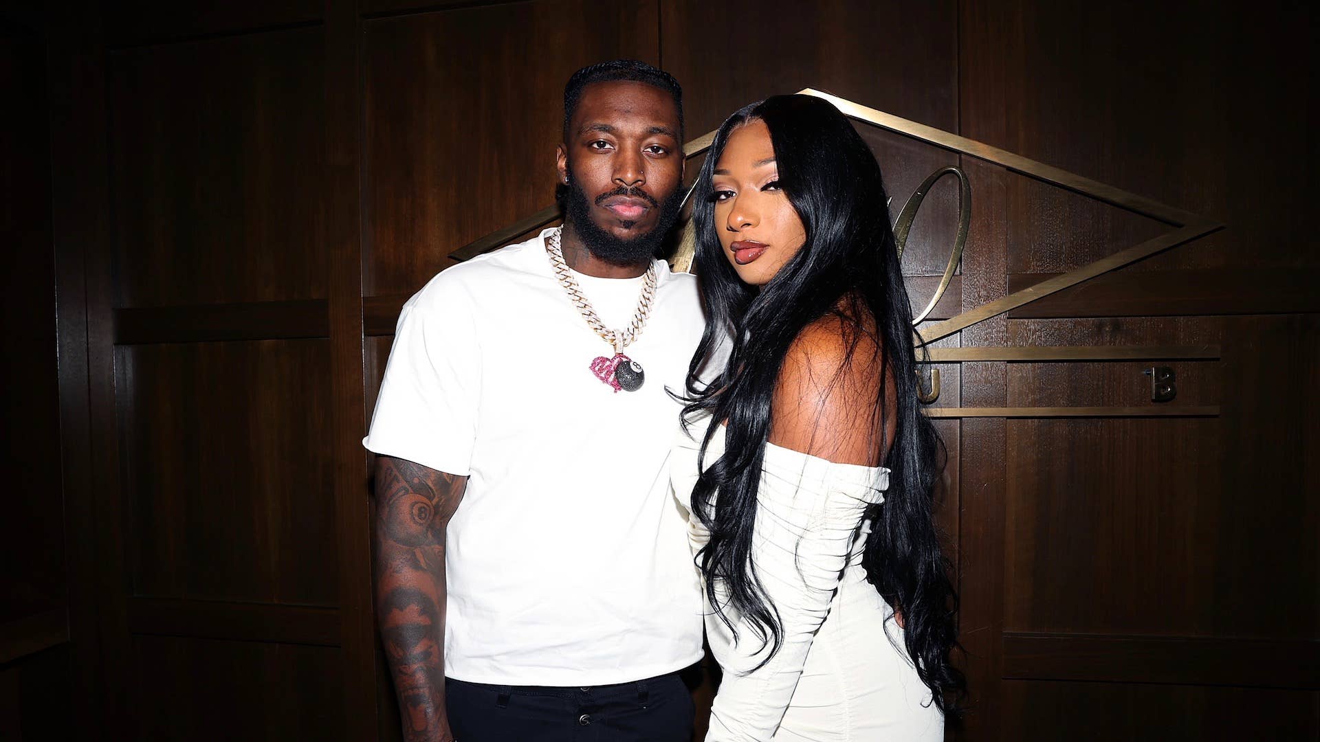 Pardison "Pardi" Fontaine and Megan Thee Stallion at 40/40 Club