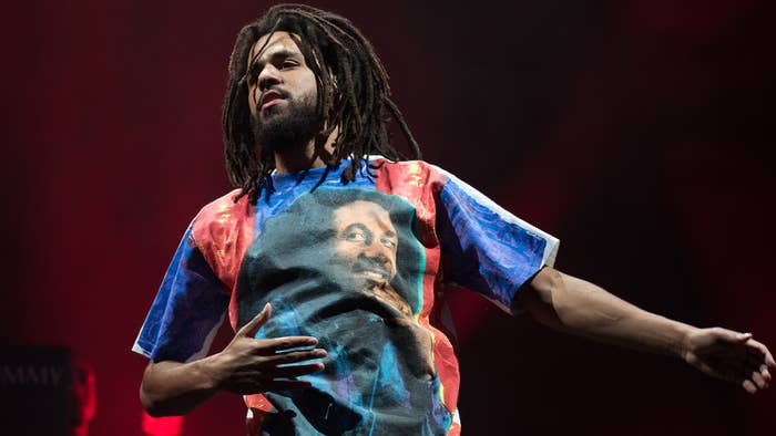 This is a photo of J. Cole