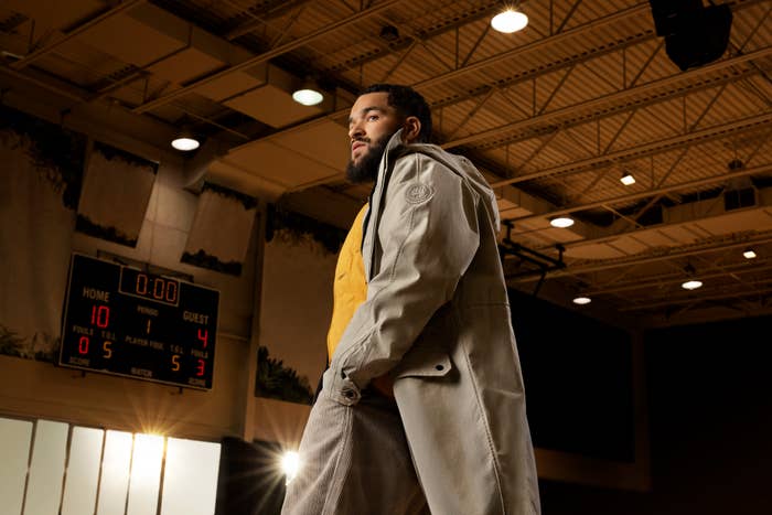 Fred Van Vleet Poses In Canada Goose