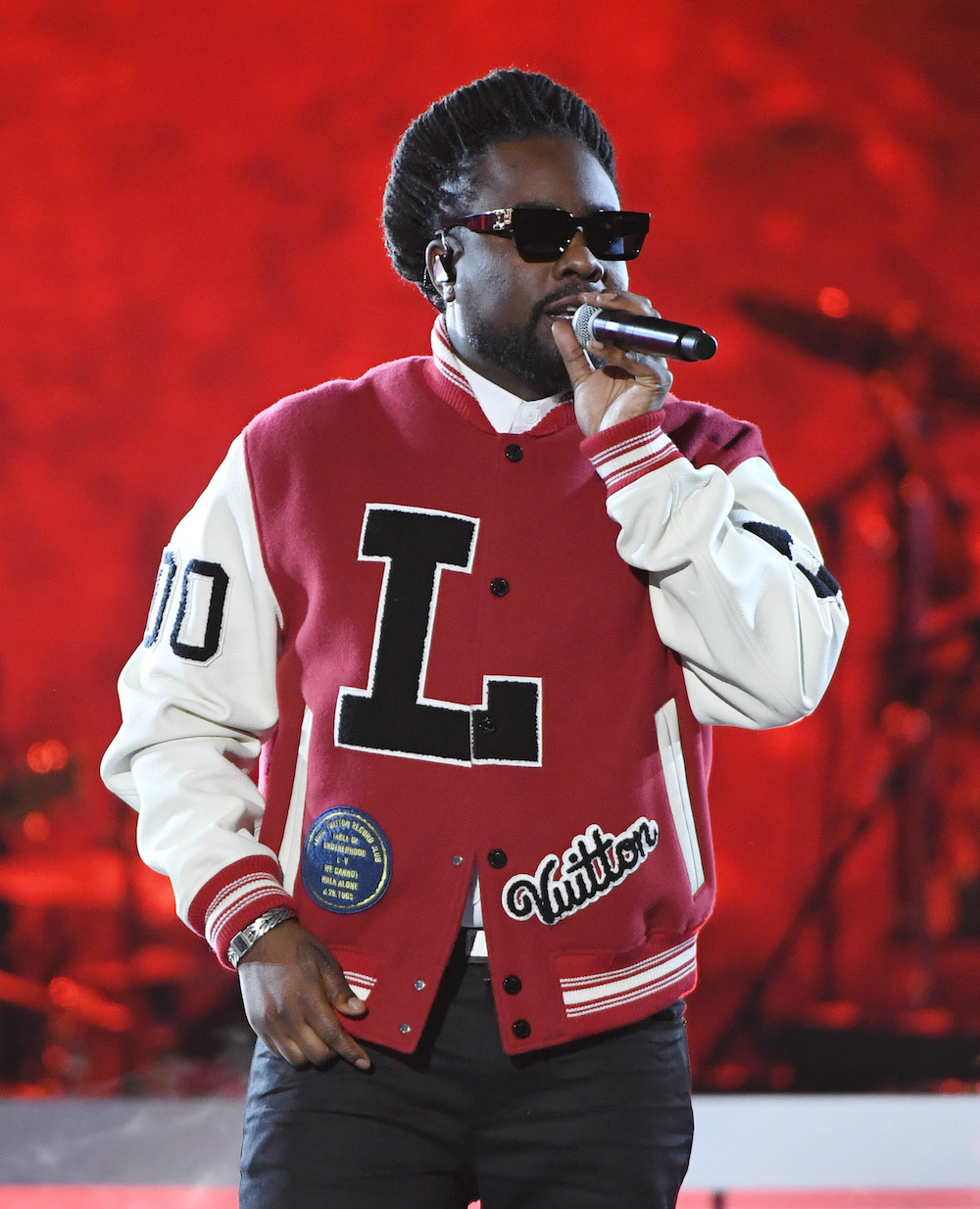 Louis Vuitton Red Varsity Jacket