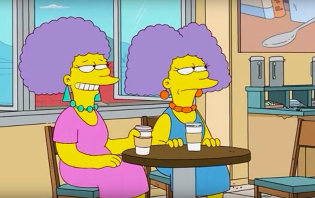 best simpsons characters patty selma sisters