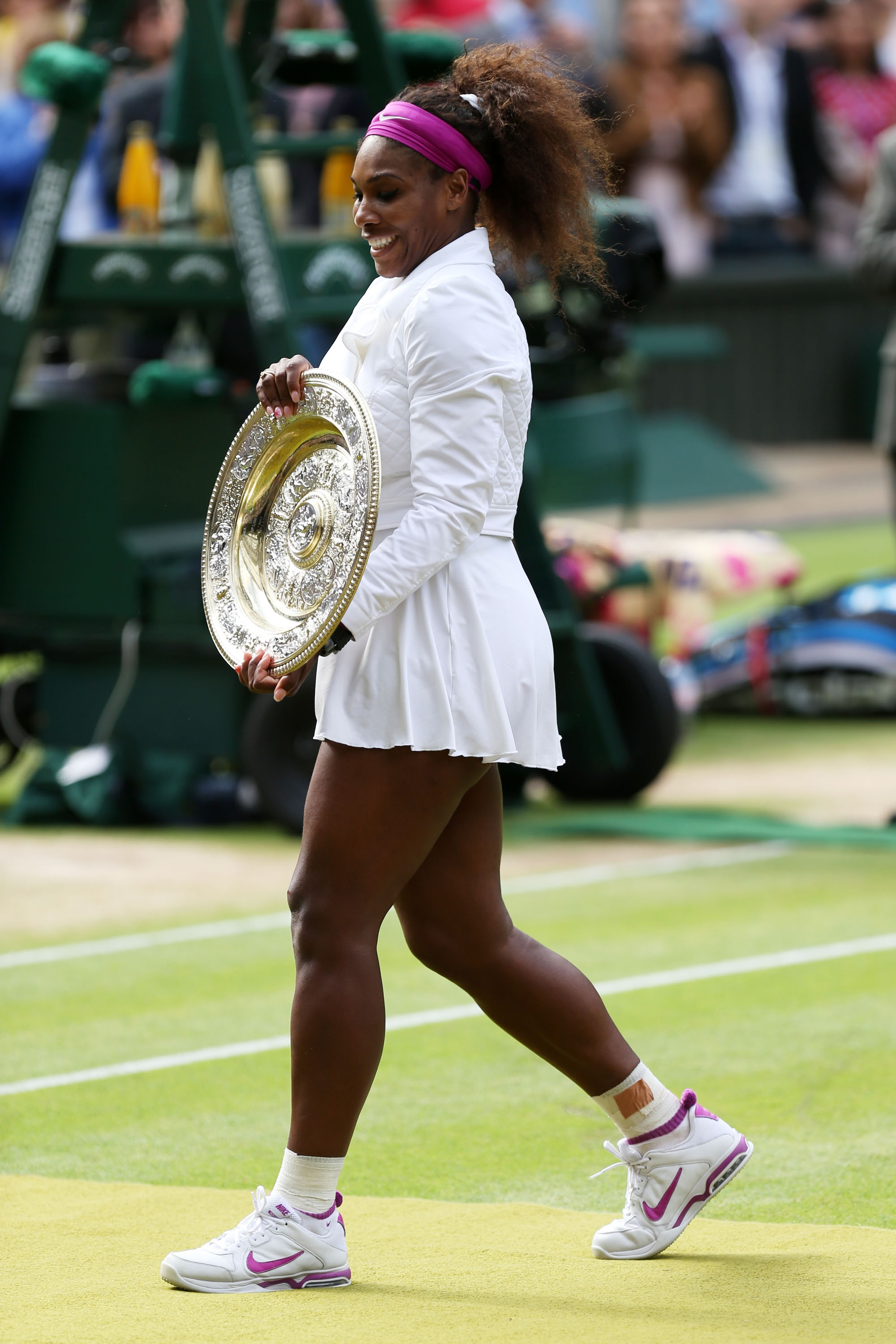 Serena Williams Wins Wimbledon 2012 in the Nike Air Max Mirabella 3