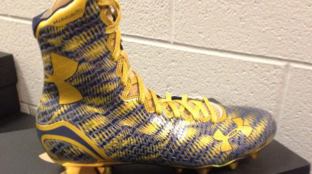 Notre dame under armour highlight clearance cleats